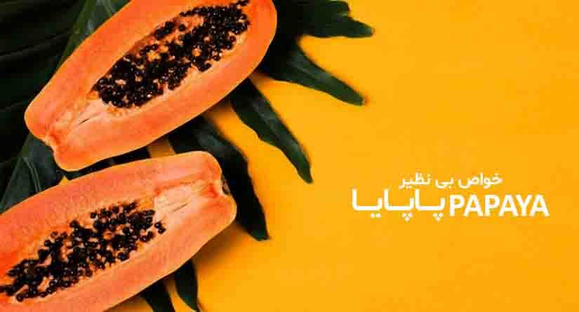 درخت میوه پاپایا