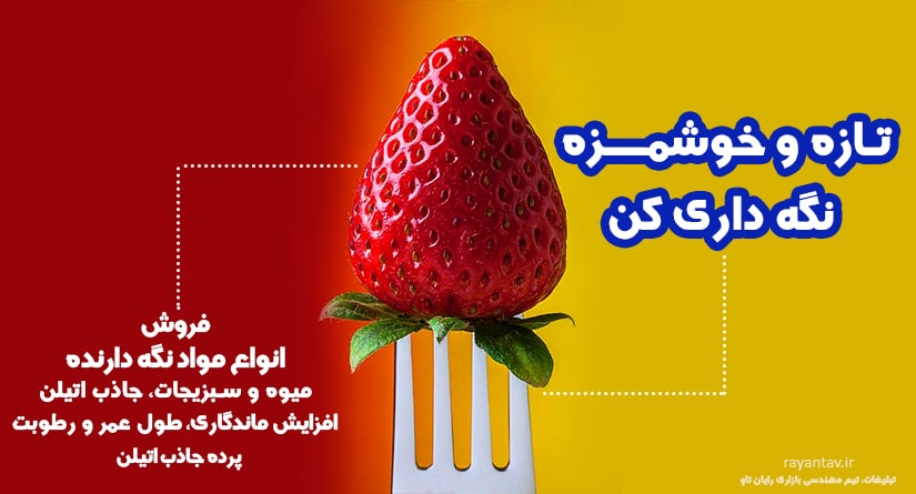 نگه دارنده میوه کاهش ضایعات کشاورزی