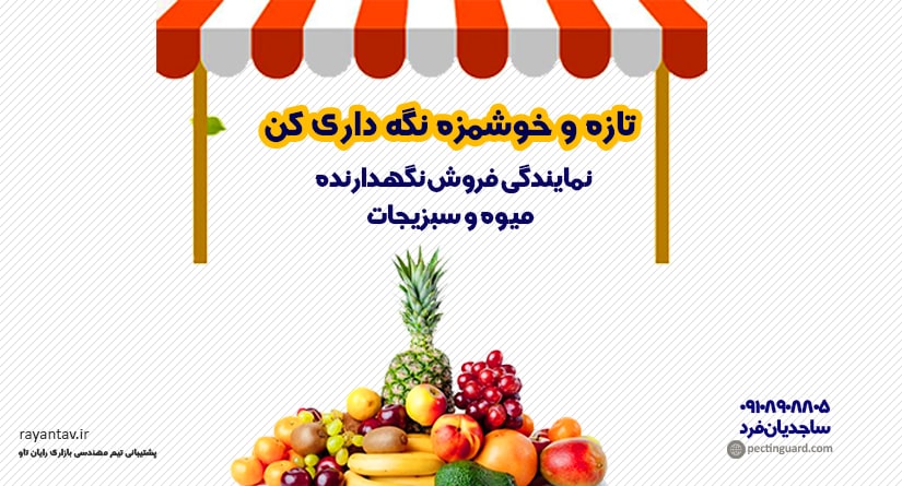 نمایندگی فروش نگهدارنده میوه و سبزیجات