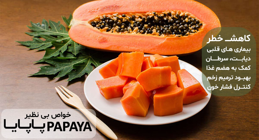 مهمترین موارد در مورد میوه پاپایا